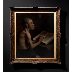 	 French School (c. 1870) - Meditation Of Saint Jerome