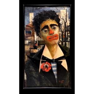 Marcel Couderc (1898-1991) - The Clown's Tears