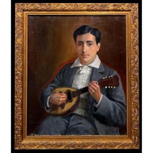 Italian School (20th Century) - The Song Of Naples