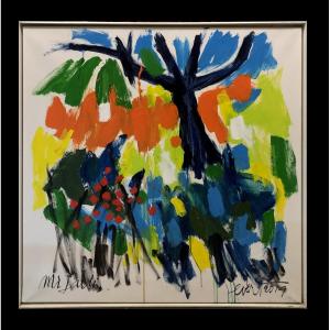 Evert Van Bommel (1933) - Mi Jardín (my Garden)