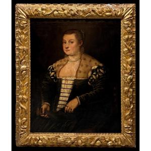 Tiziano Vecellio (1488-1576), Follower Of - La Veneziana