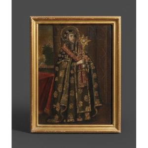 	 Diego Quispe Tito (1611-1681), Follower Of Saint Clare Of Assisi