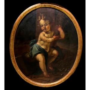 Alonso Del Arco (1635-1704), Circle Of - The Infant Jesus, Victor Over Sin And Death 