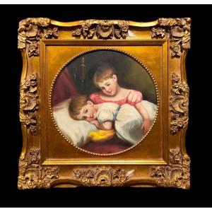 Spanish School (c. 1900) - The Two Sisters