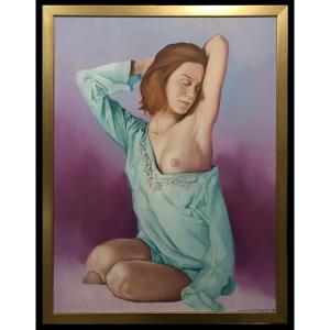 Contemporary Spanish School - Lazy Nude