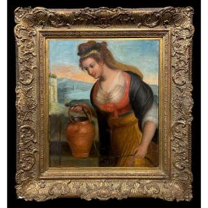 Lavinia Fontana (1552-1614), Follower Of - The Samaritan Woman At The Well (detail)