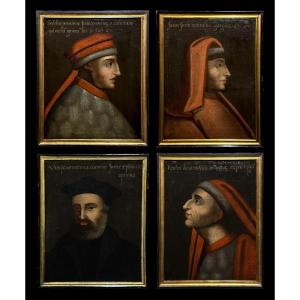 Roman School (c. 1600) - The Four Fathers Of Medieval Law