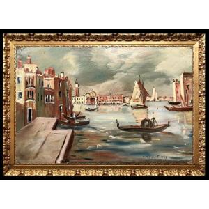 	 Tosca Tillony (1902-?) - Venice: La Giudecca