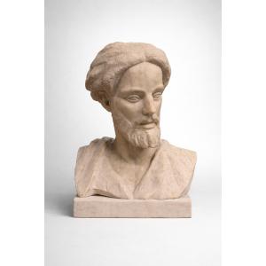 Beautiful Archaic Marble Head - Spain, C. 1930