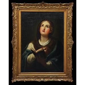 European School (18th Century) - Madonna Of The Book