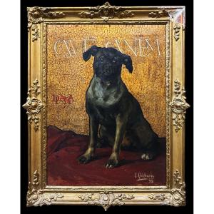 Eduardo Chicharro Y Agüera (1873-1949) - Diana The Female Dog / Cave Canem