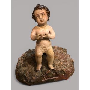 Sevillian School (c. 1700) - The Child Jesus On The Cold Stone