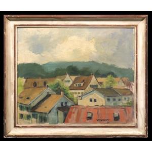 Spanish School (c. 1960) - Im Dorfe