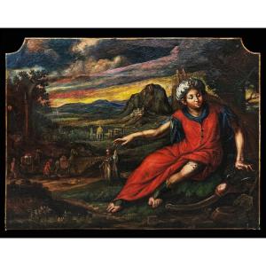 Roman School (circa 1720) - The Four Parts Of The World: An Allegory Of Asia
