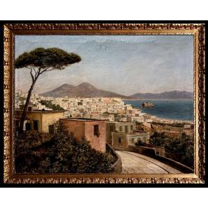 L. Erhard (c. 1900) - Naples From Posilipo