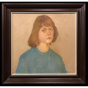 Oksana Spindovskaya (1968-?) - Portrait Of A Friend