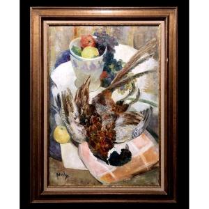 Marcel Anselme (1925-1982) - Vanitas Of The Pheasant