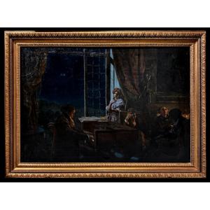 Lionello Balestrieri (1872.-1958), Attributed To - Beethoven: An Der Ferne Geliebte