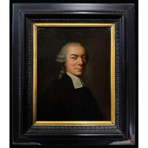 French School (xviii) - Portrait Of A Priest
