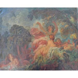 After Fragonard (1732-1806), 19th Century French School.
