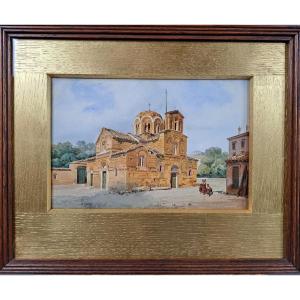 Giovanni Giordano Lanza (1827-1890), Saints Theodore Church Of Athens.