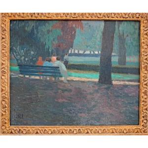 "in The Park", Colette Sala (1934-2019)