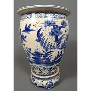 Large Vietnamese Ceramic Plant Pot.