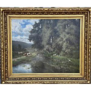 "environs De Modave" By F. Van Roy, 1886