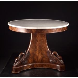 French Empire Pedestal Table, First Period (circa 1805–1810)