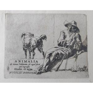 Nicolaes Berchem (1620-1683) Animalia 28 eaux fortes 17 ème