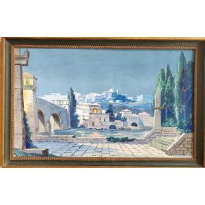 Rome Sets For Messalina At The Capitole Theater Toulouse Amable