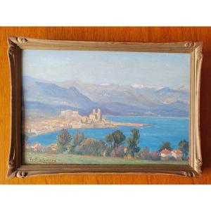 Emmanuel Aubain (1872-1965) Antibes