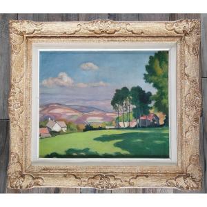 Louis Charlot Uchon With The Painter's House