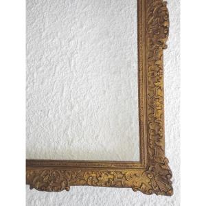 19th Century Louis XV Style Berain Frame 40p For 100x73 Painting