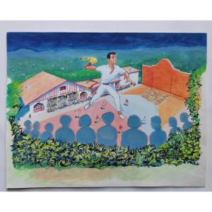 Basque Country Guethary Pierre Manaut-esquieule Cesta Punta Matin Galardi