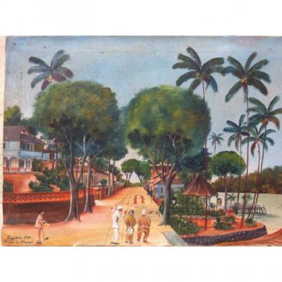 Guyana Cayenne Penal Colony In 1931 Bagnard Valentin Pourcillot