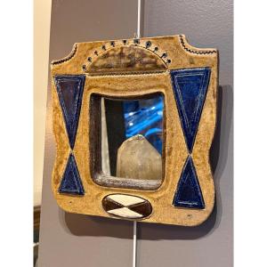 Important Mirror Signed Les Argonautes