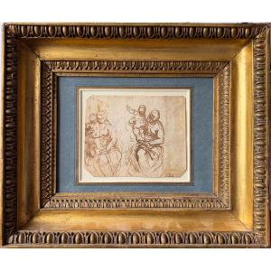 Study Of Virgin And Child