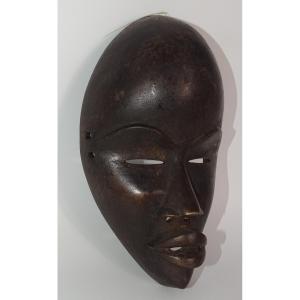 Dan Mask - Wood With Black Patina - Ivory Coast, Collection Of Doctor Jean Redor.