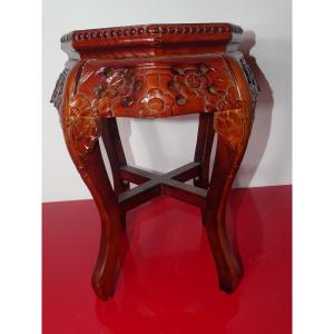 Old Carved Support Or Stand, Asia, China Or Japan