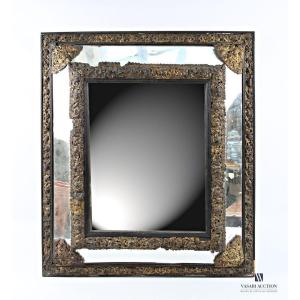 Louis XIV Mirror With Glazing Beads, 18th Century