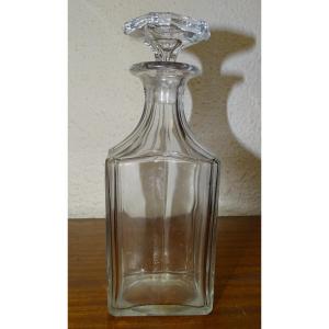 Baccarat Harcourt Crystal Decanter/whiskey Bottle, Liquor Cabinet