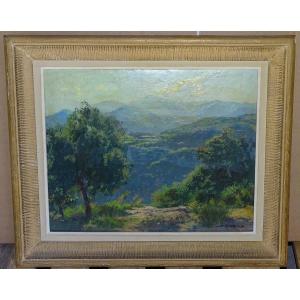 Isidro Odena I Daura (1910-2008) - Sant Hilari In Catalonia, 53 Cm X 45 Cm