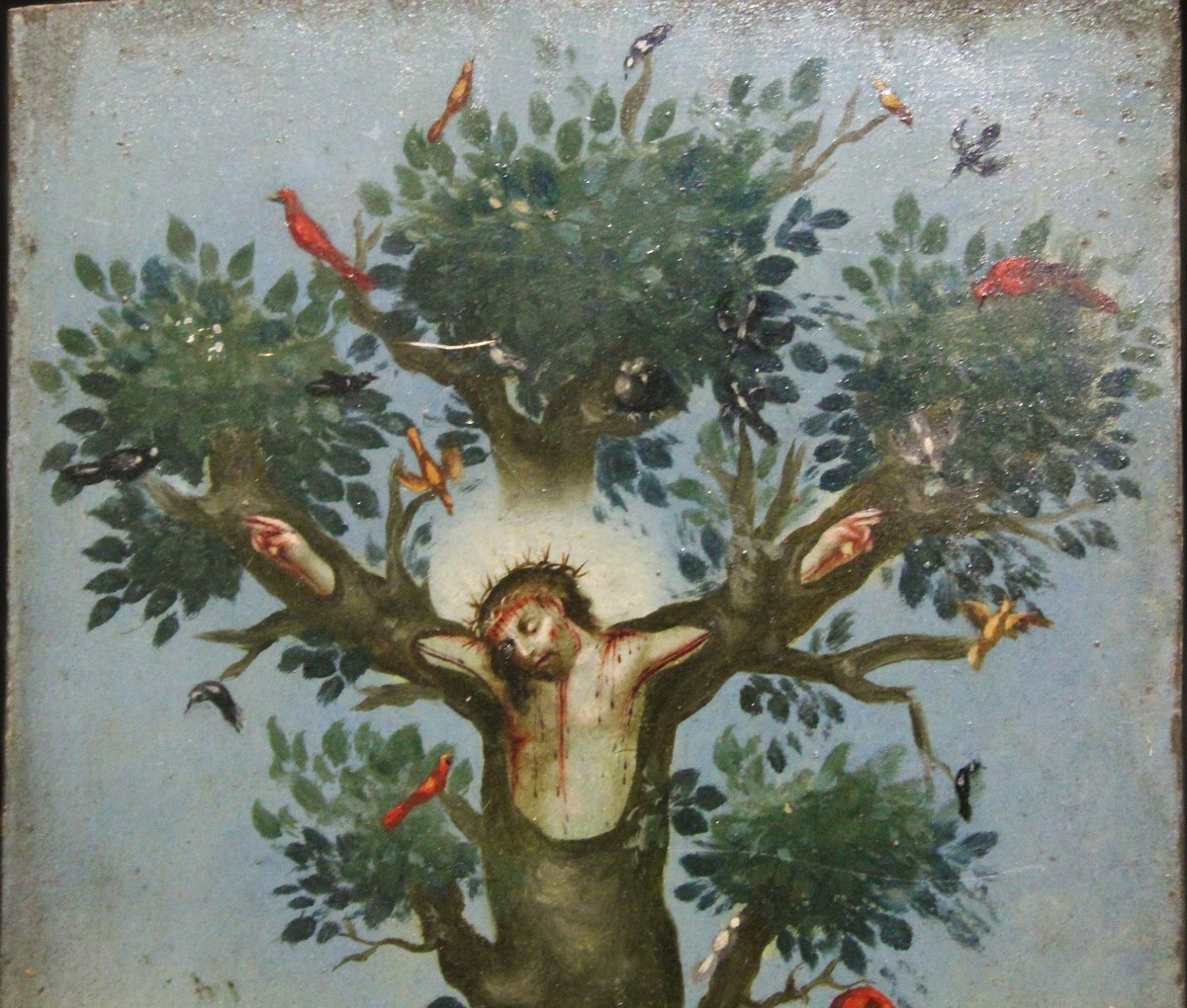 Ex Voto, La Cruz Verde di Tequisquiapan, Messico, XIX secolo-photo-2