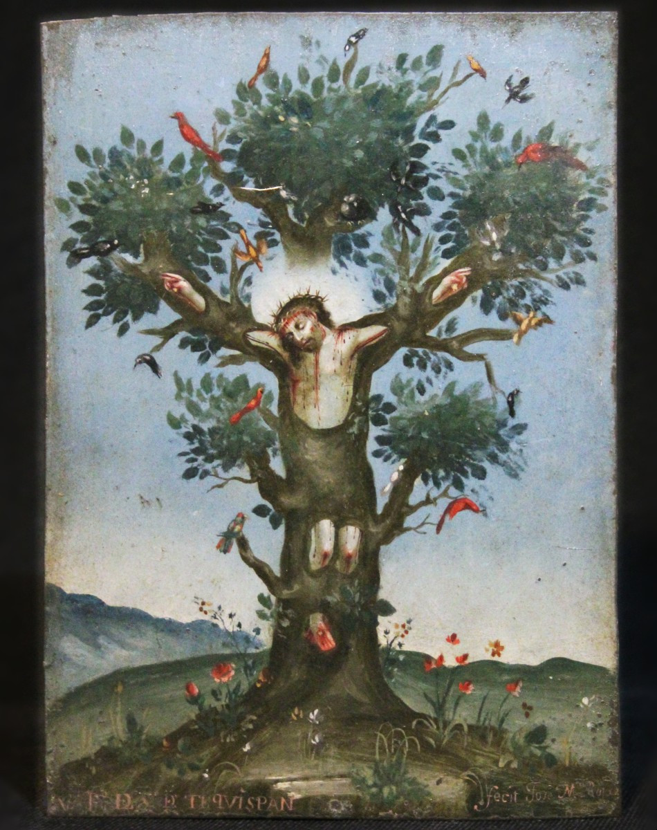 Ex Voto, La Cruz Verde di Tequisquiapan, Messico, XIX secolo