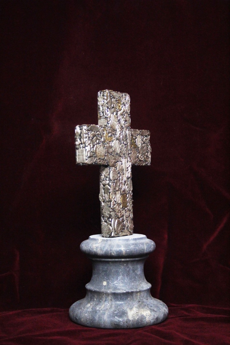 Croce votiva con Milagros, Messico-photo-2