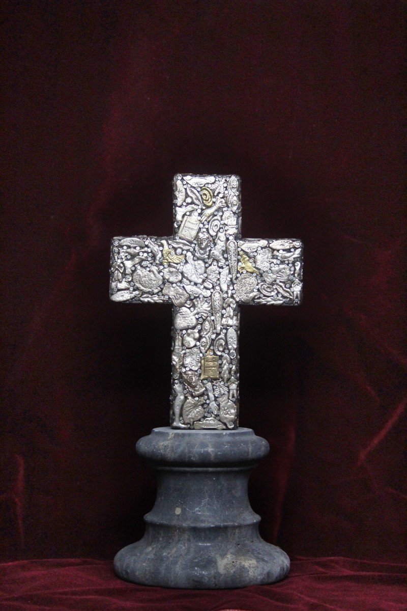 Croce votiva con Milagros, Messico-photo-3