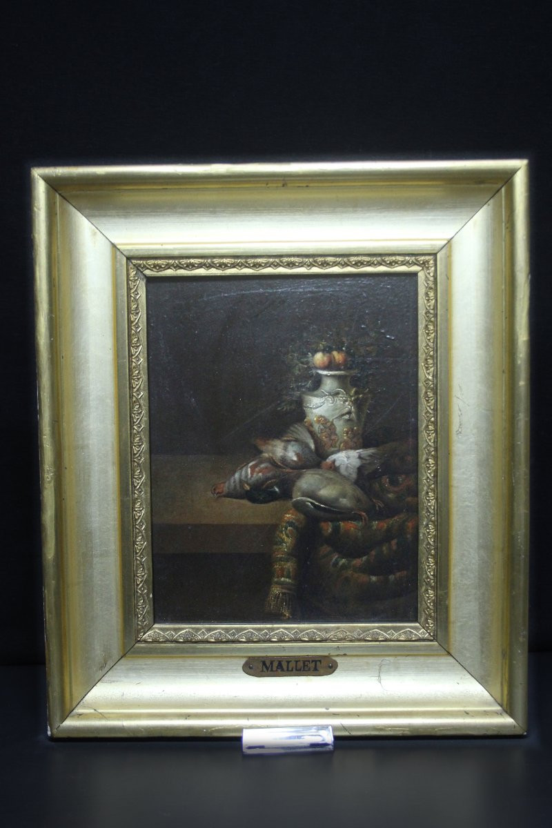 Scuola fiamminga, Natura morta con pernici-photo-2