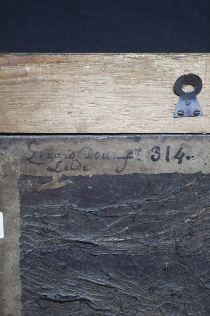 Scuola fiamminga, Interno con donna che stira-photo-4