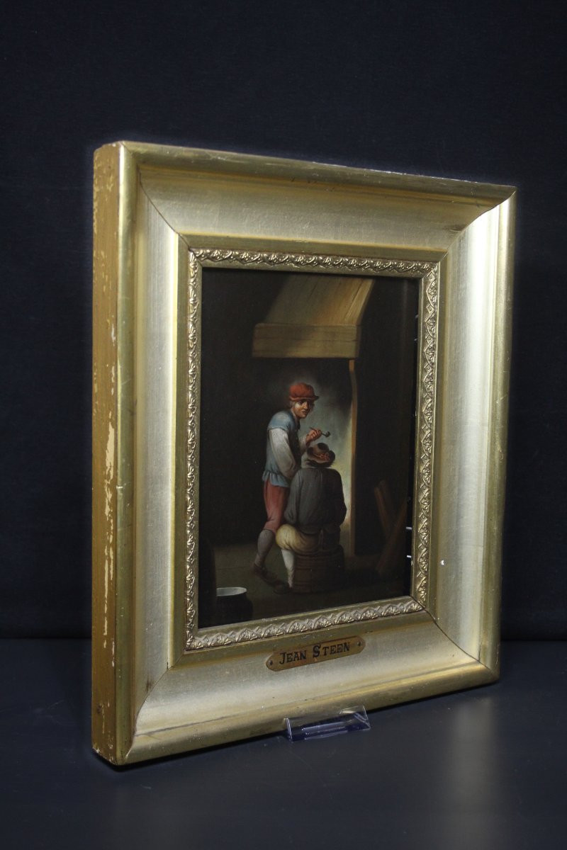 Scuola fiamminga, fumatori di pipa-photo-2